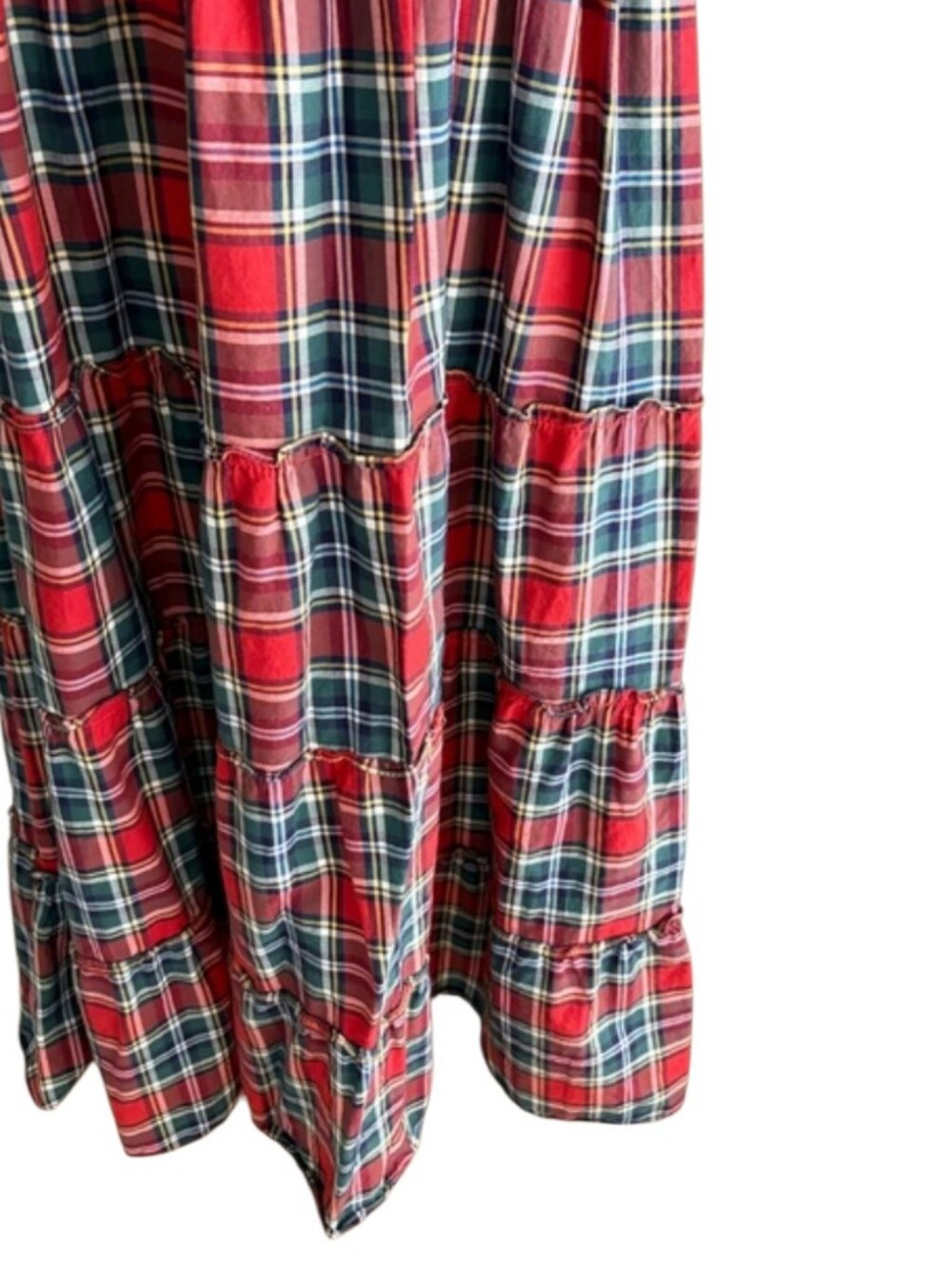Hill House Home Ellie Nap dress size L tartan plaid - Picture 9 of 11